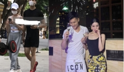 Bị 'team qua đường' chụp lén, Lệ Quyên bị bạn trai kém tuổi lấn át hoàn toàn