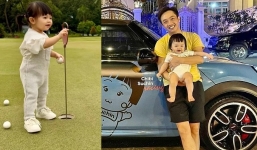 Không có gì ngoài điều kiện, Cường đô la khoe cuộc sống thượng lưu của ái nữ mới hơn 1 tuổi