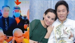 Xôn xao hình ảnh danh hài Hoài Linh có mặt trong đám tang của cố ca sĩ Phi Nhung