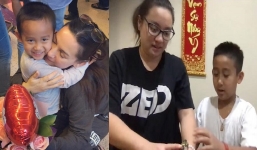 Đang livestream, Wendy Phạm đứng hình khi quý tử nhắc tới Phi Nhung, vô tình để lộ 1 bí mật giấu kín