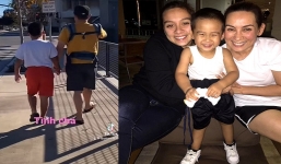 Xúc động hình ảnh chồng cũ Phi Nhung chăm hai cháu ngoại, CĐM xót xa nhớ người đã khuất