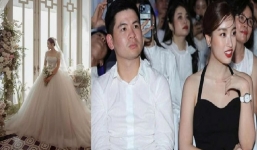 Xôn xao ảnh Hoa hậu Đỗ Mỹ Linh thử váy cưới sau khi nhận lời cầu hôn của con trai bầu Hiển