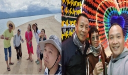 Lại Bắc Hải Đăng chia sẻ khoảnh khắc đời thường hạnh phúc của MC Lại Văn Sâm bên vợ