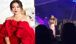 Kinh nghiệm đầy mình, Văn Mai Hương vẫn bất lực trước sự cố đột ngột trên sân khấu