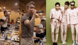 TiTi ngó lơ Hồ Gia Hùng khi ngồi chung mâm: Anh em trên bến dưới thuyền tan vỡ vì ồn ào năm xưa