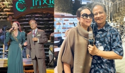 Như Quỳnh chia sẻ khoảnh khắc bên Chế Linh, ngưỡng mộ phong độ tuổi 80 của nam danh ca