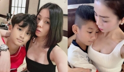 Lệ Quyên trải lòng xúc động về sự thiệt thòi của con trai khi có mẹ là người nổi tiếng