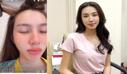 Cố tỏ ra mạnh mẽ, Thùy Tiên vẫn không giấu được sự bất ổn giữa lúc bị chị gái Đặng Thu Thảo kiện