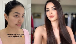 Hoa hậu Phạm Hương tự tin khoe mặt mộc khiến fan bất ngờ với nhan sắc hiện tại