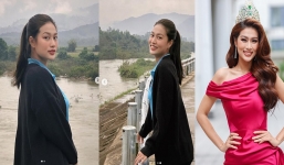 Vượt rét lên vùng cao từ thiện, Hoa hậu Thiên Ân ghi điểm vì nhan sắc mặt mộc 