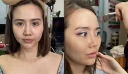 Huyền Lizzie vô tình để lộ nhan sắc thật khi chưa trang điểm khiến CDM không tin vào mắt mình