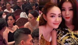 Thái độ của Minh Hằng dành cho Lệ Quyên khi được sắp xếp ngồi cạnh nhau gây chú ý