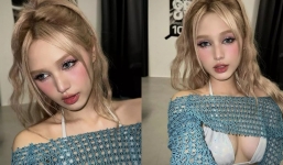 Xoài Non táo bạo lên đồ kiệm vải hóa búp bê barbie khiến CDM 'mắt tròn mắt dẹt'