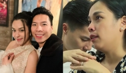 'O Sen' Ngọc Mai tình tứ bên nam đồng nghiệp, Quốc Nghiệp liền có hành động đáng nể