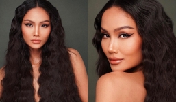 Hot hơn cả Angela Phương Trinh, H'Hen Niê 'bỏ xiêm y' dùng tóc che chắn điểm tế nhị