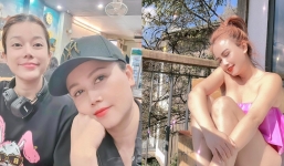 Đứng cạnh 2 con gái, diễn viên 4 đời chồng Đào Hoàng Yến vẫn trẻ trung như chị em với ái nữ