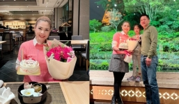 Thanh Thảo tổ chức sinh nhật bên chồng và ái nữ, nhan sắc ngày càng thăng hạng