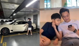 Sinh ra đã 'ngậm thìa vàng', Subeo chụp ảnh bên siêu xe khí chất chẳng kém Cường đô la