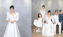 Lần hiếm hoi Phan Hiển cho cả gia đình lên sóng, nhan sắc mẹ chồng Khánh Thi gây chú ý