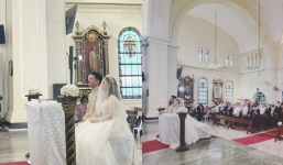 Chính thức lộ ảnh trong đám cưới Linh Rin và Phillip Nguyễn: Nhan sắc cô dâu hào môn đẹp lung linh