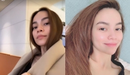 Hồ Ngọc Hà zoom cận mặt mộc, hào hứng xuất ngoại với chuyến đi thần tốc