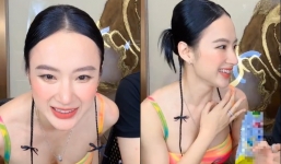 Livestream, Angela Phương Trinh khoe body nuột nà, góc quay khiến CDM khó rời mắt
