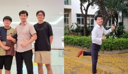 Lâu mới xuất hiện, cậu cả nhà Xuân Bắc ngày càng ra dáng thanh niên, lớn phổng phao