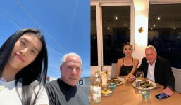 Vừa quay lại với bồ tỷ phú U80, 'bản sao Lan Khuê' lập tức khẳng định 'chủ quyền'