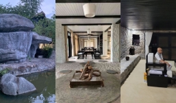 Hình ảnh mới về bên trong hang đá - nơi 'vua cà phê' Đặng Lê Nguyên Vũ 'thông linh'