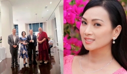 Ca sĩ tỉ phú Hà Phương xuất hiện bên chồng sau tin đồn chia tay, thái độ gây chú ý