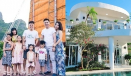 Vợ chồng Mạnh Trường hội ngộ gia đình Hồng Đăng, cơ ngơi hoành tráng gây chú ý