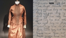 Dòng chữ bí ẩn tìm thấy trong chiếc váy từ thế kỷ 19 được giải mã sau 10 năm, câu chuyện đằng sau mới kinh ngạc