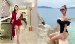 Mẹ 4 con, Jennifer Phạm khiến ai nấy khó rời mắt vì vẻ quyến rũ và 'đôi chân kiếm Nhật'