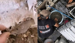 Sửa ống nước, người đàn ông bủn rủn chân tay khi sờ phải thứ vô cùng kinh dị chưa từng thấy trong đời