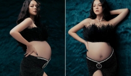 Phạm Quỳnh Anh tung loạt ảnh trước thềm lâm bồn: Thần thái sang chảnh xứng danh mẹ bầu đẹp nhất showbiz Việt