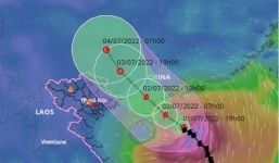 Bão số 1 CHABA mạnh lên 3 cấp, 3 kịch bản khi bão đổ bộ
