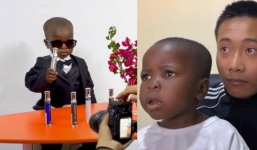 'Lôi con' - cậu bé châu Phi hot nhất MXH lên đồ cực 'bảnh' vẫn khiến dân tình 'cười bò' vì biểu cảm khó đỡ