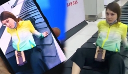 Vụ hành khách ngồi trên băng chuyền sân bay: Dữ liệu hình ảnh không còn, thái độ cô gái gây tranh cãi