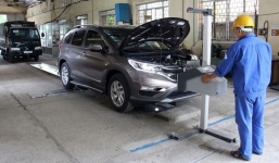 Giảm phí cấp giấy đăng kiểm cho xe ô tô từ tháng 8