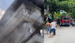 Hà Nội: Đốt vàng mã cúng rằm tháng 7, 4 ngôi nhà bốc cháy