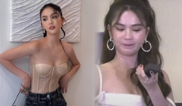 Lan truyền hình ảnh tố cáo con người thật của Ngọc Trinh: Mặt bóng dầu, bụng ngấn mỡ