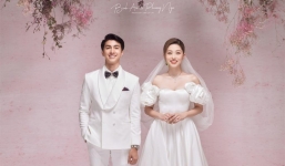 Vợ chồng Bình An - Phương Nga 'xả' thêm loạt ảnh trước thềm hôn lễ, chơi lớn khi chụp 6 bộ ảnh cưới