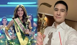 Giữa ồn ào, CĐM nghi ngờ MC Miss Grand ẩn ý nhắc về Thiên Ân sau khi đêm chung kết khép lại