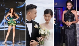 Sao Việt 28/10: MC Miss Grand ẩn ý nhắc về Thiên Ân giữa ồn ào, Lê Âu Ngân Anh khoe ảnh cưới cực phẩm bên chồng