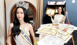 Vừa đăng quang Hoa hậu liên lục địa, hoa hậu Bảo Ngọc đã khoe về món quà cực 'độc'