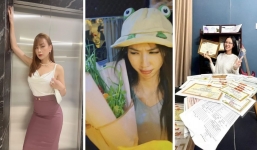 Sao Việt 3/11: Phương Oanh 'lột xác' ngoạn mục, biểu cảm của Thùy Tiên khi nhận được quà 'độc'