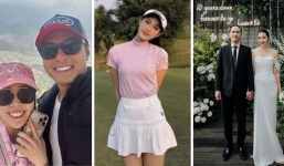 Sao Việt 8/11: Hồng Đăng thoải mái bên bà xã, Đỗ Thị Hà ngượng ngùng sau khi bị soi lỗi trang phục