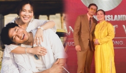 Vợ Quý Bình lộ diện hậu sinh con, thân hình lên cân thấy rõ nhưng gương mặt đầy phúc hậu