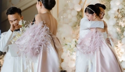 Khung cảnh đầy xúc động trong đám cưới đẹp như mơ của Lê Âu Ngân Anh và Phan Tô Ny