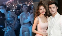 Người mẫu Linh Chi bị chỉ trích khoe nhẫn trong đám tang ông nội, chân dài nói gì?